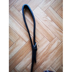 Rênes allemandes en cuir poney