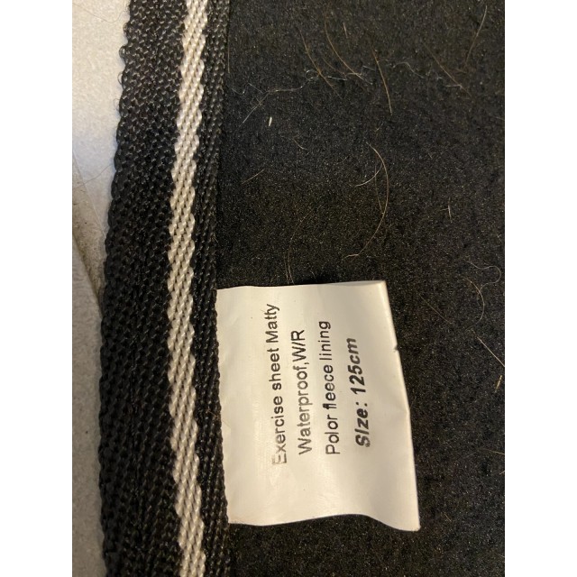 couvre -rein riding world noir imperméable