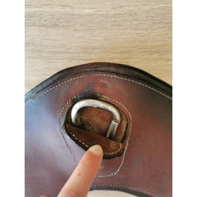 Sangle courte cuir