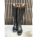 Bottes cuir noire Burattau