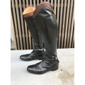 Bottes cuir noire Burattau