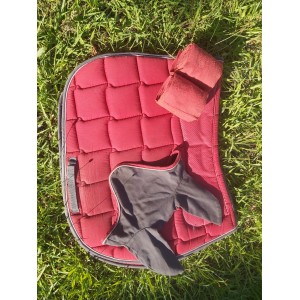 Ensemble rouge & gris