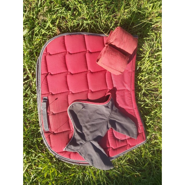 Ensemble rouge & gris