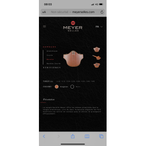 Sangle bavette meyer