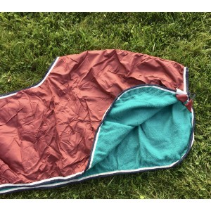 Couvre reins bordeaux imperméable taille 125 cm