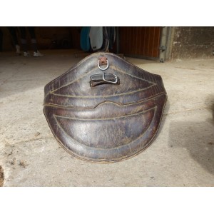 Bavette marron 125 cm