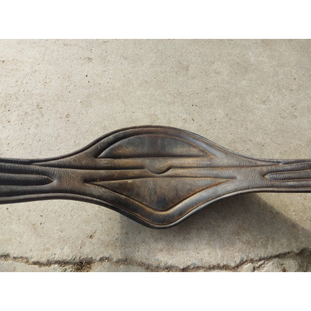 Bavette marron 125 cm