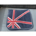 Tapis cheval dressage Union jack