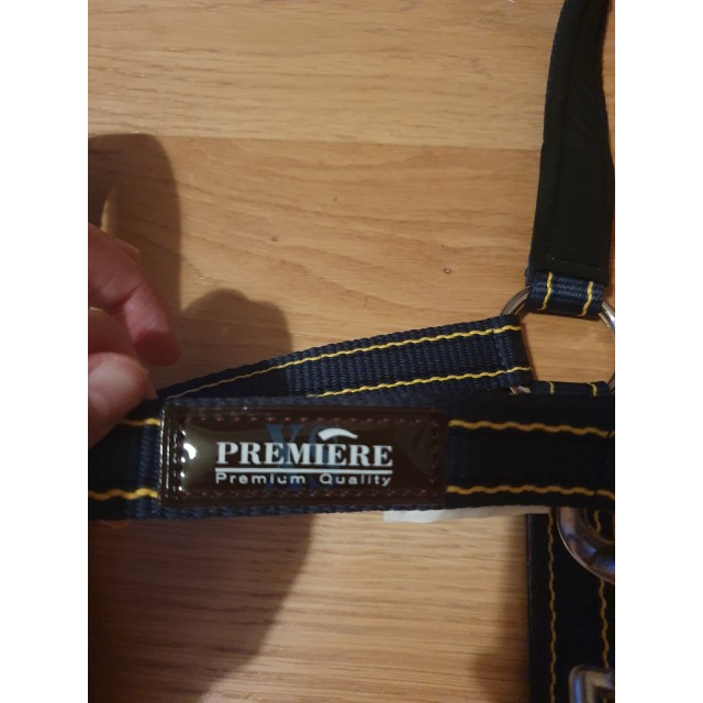 Licol Première Bleu Liseré Jaune
