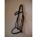 Bridon frontal V VULCI (Cheval, havane)
