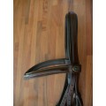 Bridon frontal V VULCI (Cheval, havane)