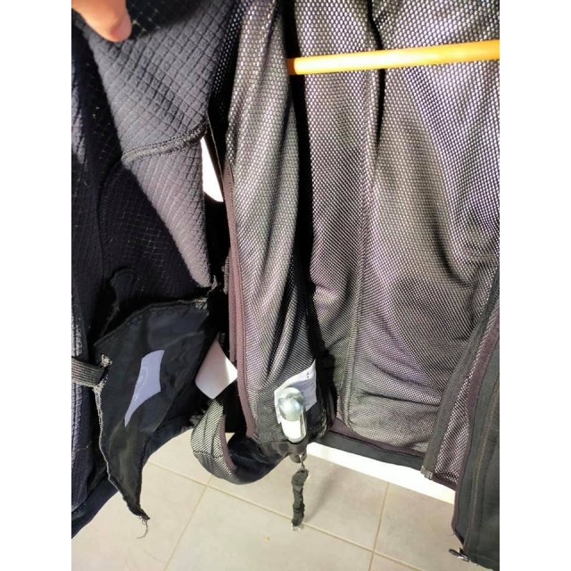Air bag Helite Taille M et sa veste soft shell sans manches