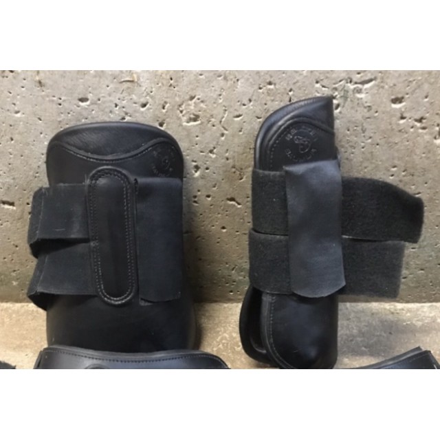 Ensemble guetres et proteges boulets belloir fait main taille cheval