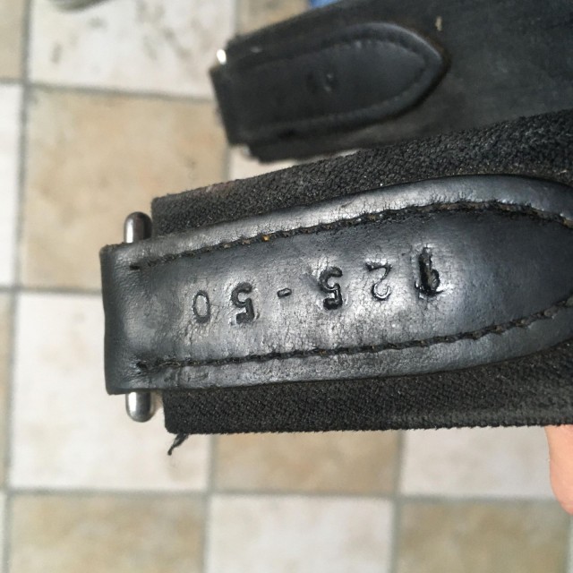 sangle 125 cwd cuir noir
