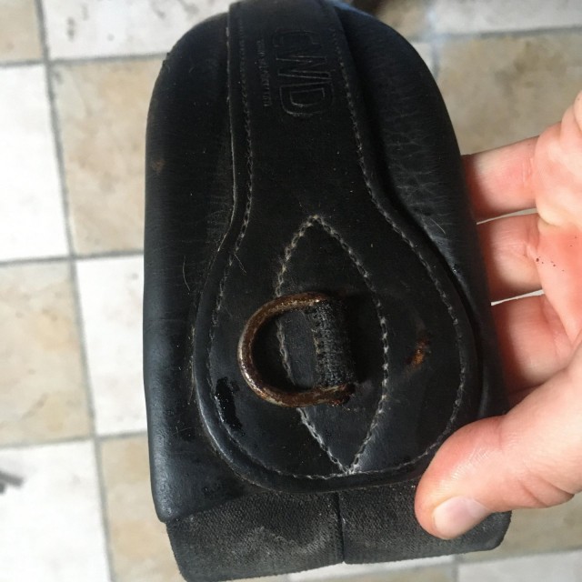 sangle 125 cwd cuir noir