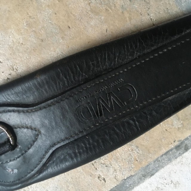 sangle 125 cwd cuir noir