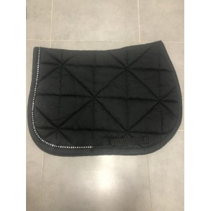 Tapis noir à strass