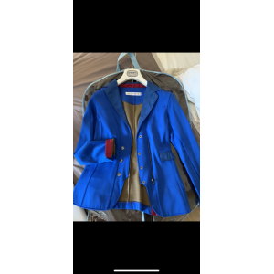 Veste animo bleu roi