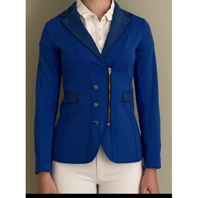 Veste animo bleu roi