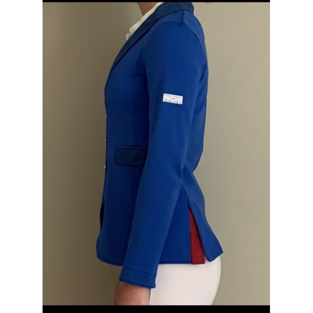 Veste animo bleu roi