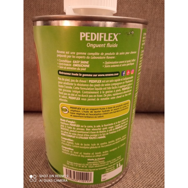 Pediflex onguent huile sabots Ravene