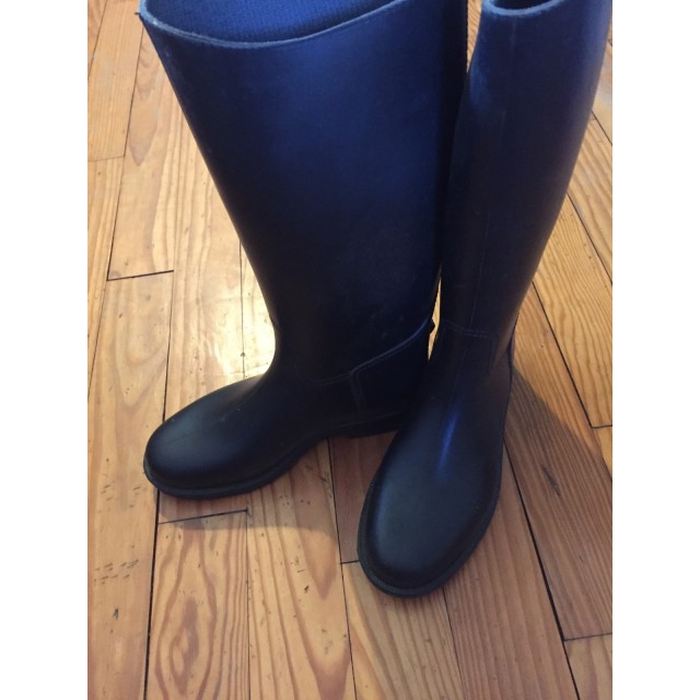 Bottes caoutchouc enfant pointure 34.