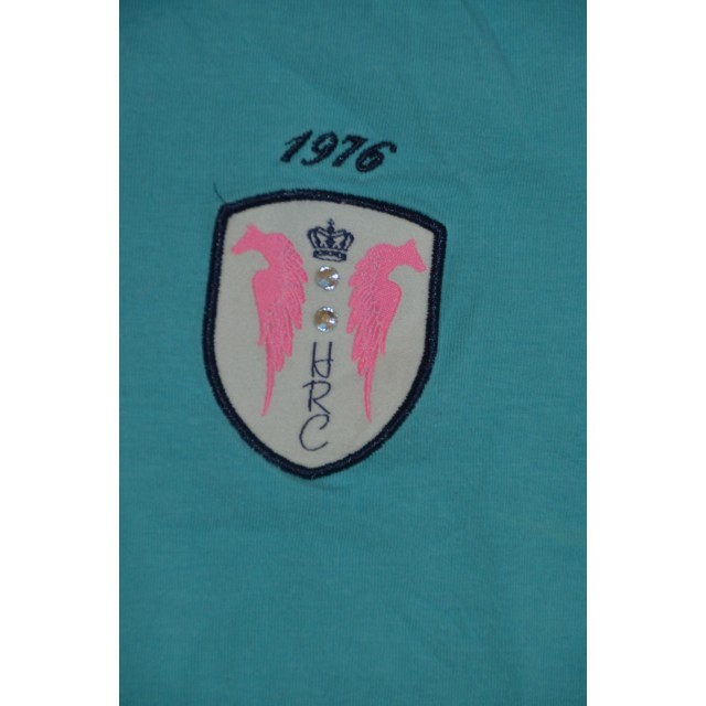 Polo bleu turquoise