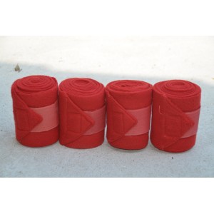 Bandes de polo rouge