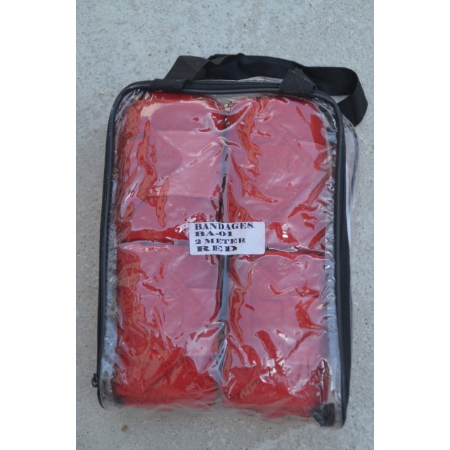 Bandes de polo rouge