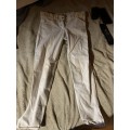 Lot de 5 pantalons blanc taille 40