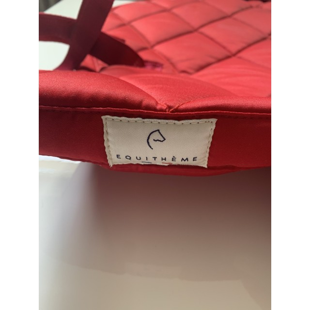Tapis de selle diamond rouge