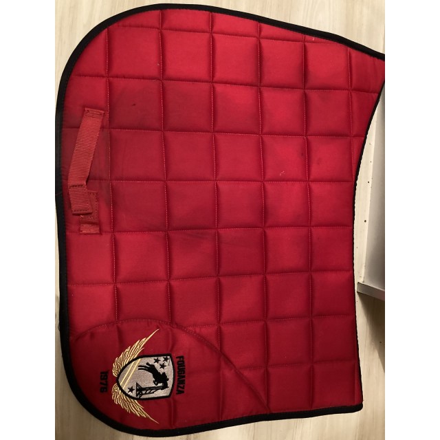 Tapis de selle mixte rouge