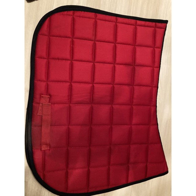Tapis de selle mixte rouge