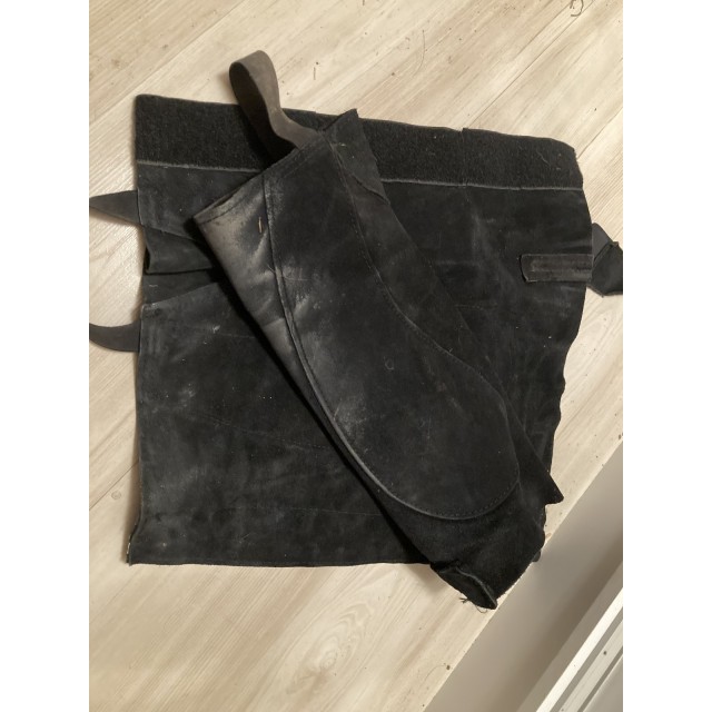 Chaps noir à scratch