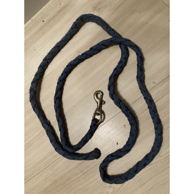 Licol et longe bleu