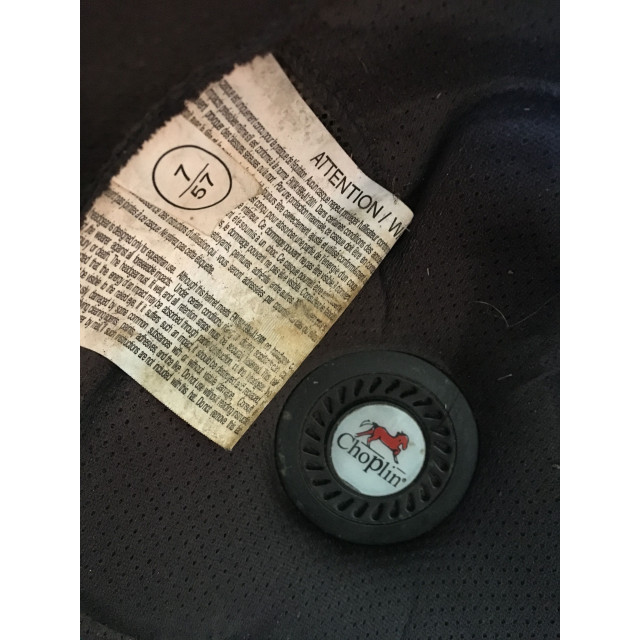 Casque gris et noir Choplin