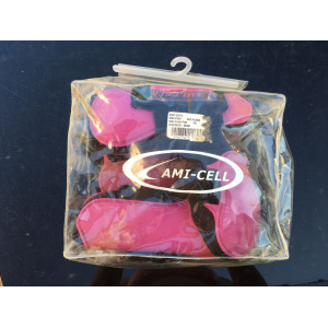 Ensemble Guêtres / Protèges-Boulets Lamicell Rose