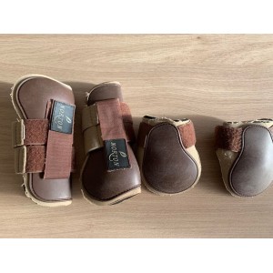 Ensemble guetres + proteges boulets Norton