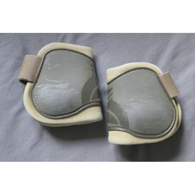 Ensemble guêtre protège boulets marron équithème