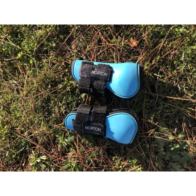 Guêtres turquoises