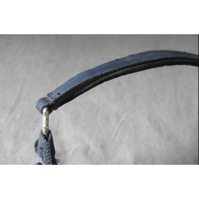 Licol bleu marine taille cheval fouganza