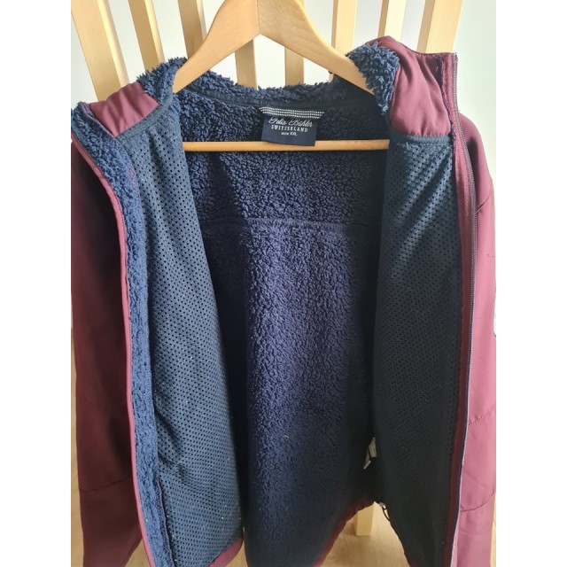 Veste hiver bordeaux Felix Bhüler XXL
