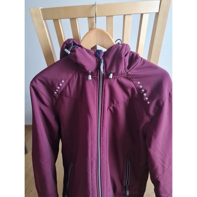 Veste hiver bordeaux Felix Bhüler XXL