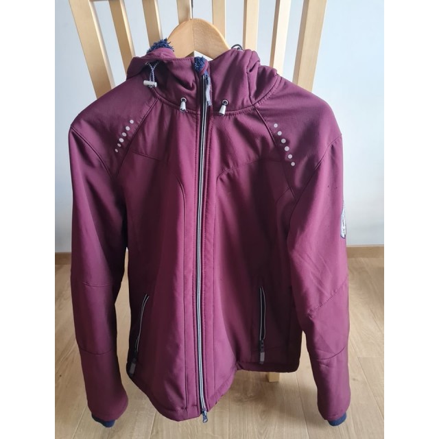 Veste hiver bordeaux Felix Bhüler XXL