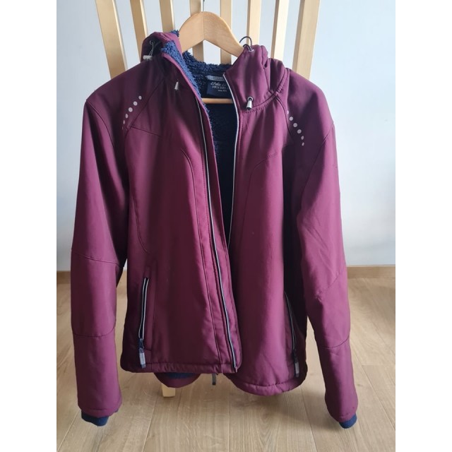 Veste hiver bordeaux Felix Bhüler XXL