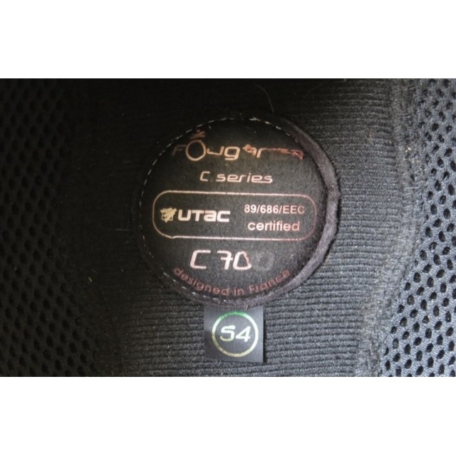 Bombe d’équitation noir taille 54 fouganza