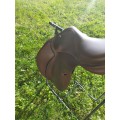 selle cuir fouganza 17,5"