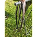 selle cuir fouganza 17,5"