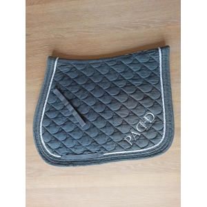Tapis cheval Padd gris anthracite