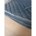 Tapis cheval Padd gris anthracite